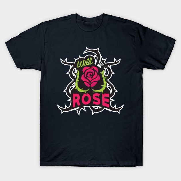 Wild Rose T-Shirt by kekuragetah